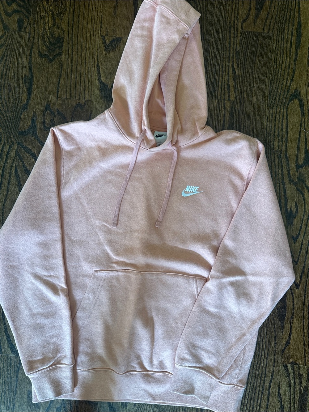 Nike Men’s Hooded Sweatshirt with White Logo